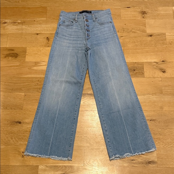 Veronica Beard Light Blue Wide Leg Jeans - Picture 1 of 2